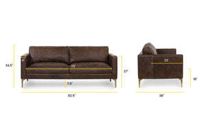 Brown Stone, dimensions