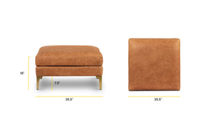 Cognac Tan, dimensions