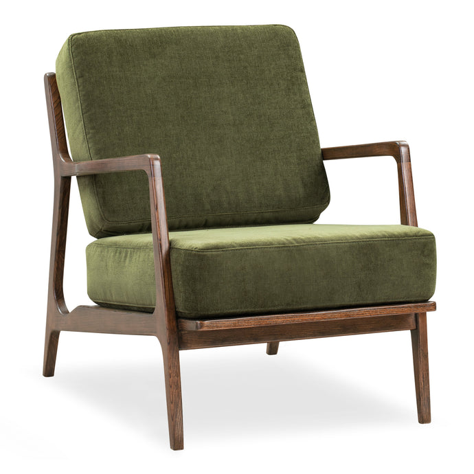 Distressed Green Velvet