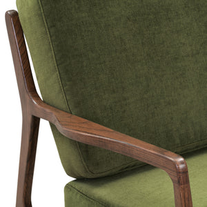 Distressed Green Velvet