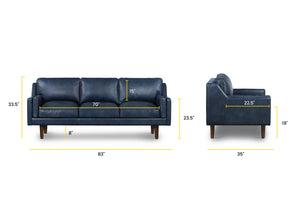 Midnight Blue, dimensions