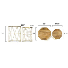 Load image into Gallery viewer, Antique Brass, dimensions
