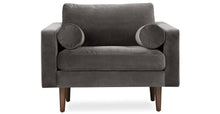 Load image into Gallery viewer, Concrete Velvet/Set of 2
