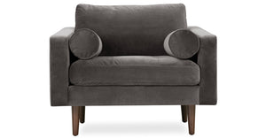 Concrete Velvet/Set of 2
