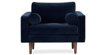 Load image into Gallery viewer, Navy Velvet/Single
