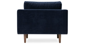 Navy Velvet/Set of 2