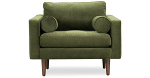Distressed Green Velvet/Single
