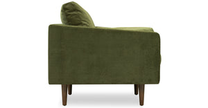 Distressed Green Velvet/Set of 2
