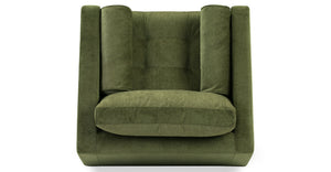Distressed Green Velvet/Set of 2