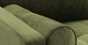 Distressed Green Velvet