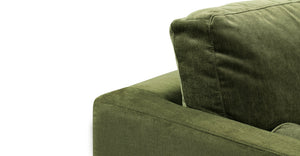 Distressed Green Velvet