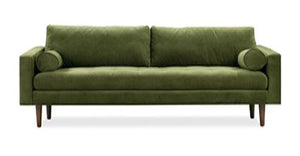 Collection, Distressed Green Velvet