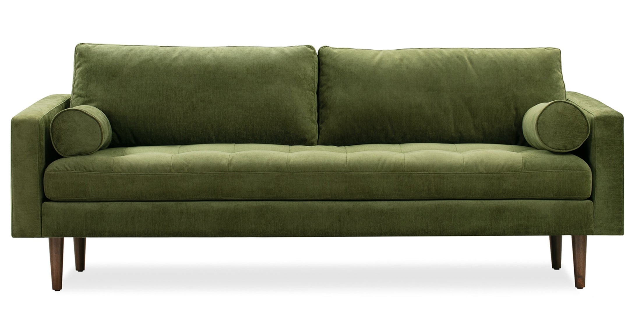 Distressed Green Velvet