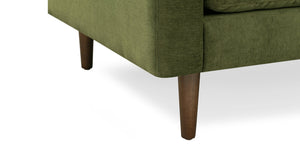 Distressed Green Velvet
