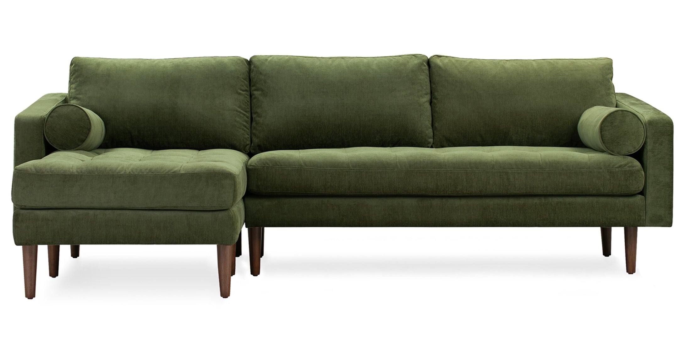 Distressed Green Velvet