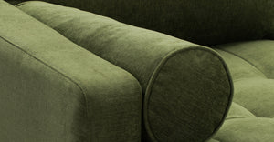 Distressed Green Velvet