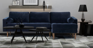 Navy Velvet