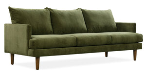 Distressed Green Velvet