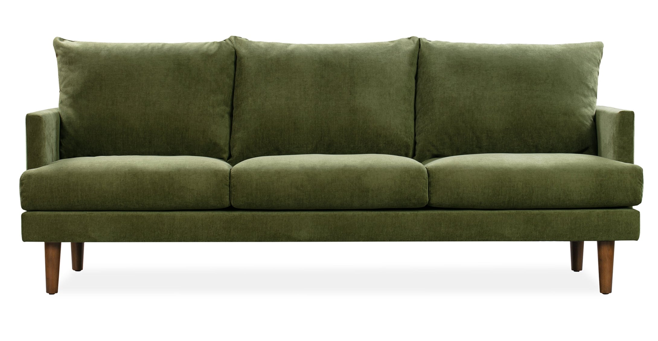 Distressed Green Velvet