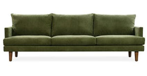 Collection, Distressed Green Velvet