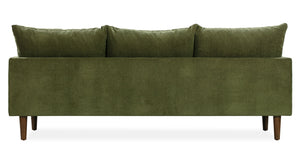 Distressed Green Velvet