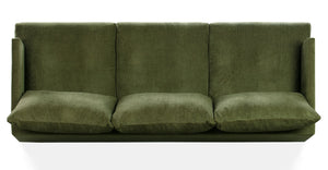 Distressed Green Velvet