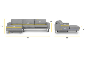 Luna Grey, dimensions