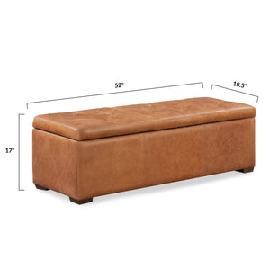 Cognac Tan, dimensions