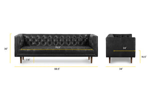 Onyx Black, dimensions