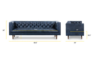 Midnight Blue, dimensions
