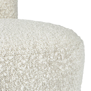 Crema White Boucle