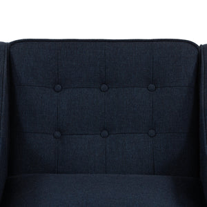 Twill Black Indigo