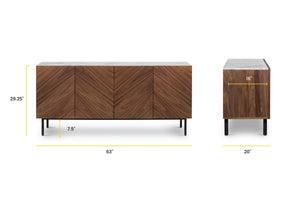 Walnut, dimensions