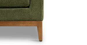 Distressed Green Velvet