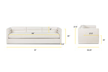 Load image into Gallery viewer, Mist White, dimensions

