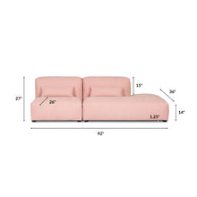 Load image into Gallery viewer, Carnation Pink, dimensions
