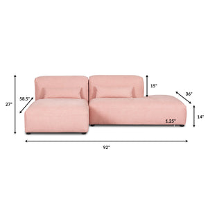 Carnation Pink, dimensions
