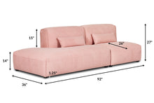Load image into Gallery viewer, Carnation Pink, dimensions
