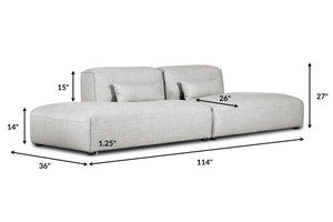 Soho Grey, dimensions