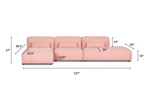 Load image into Gallery viewer, Carnation Pink, dimensions

