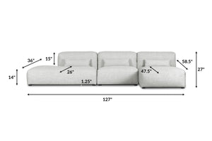 Soho Grey, dimensions