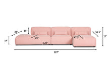 Load image into Gallery viewer, Carnation Pink, dimensions
