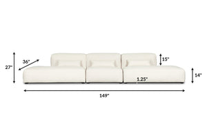 Mist White, dimensions
