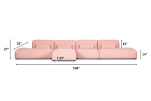 Carnation Pink, dimensions