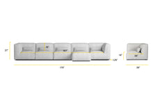 Load image into Gallery viewer, Soho Grey, dimensions
