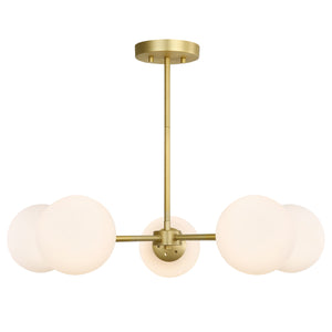 Brass/White
