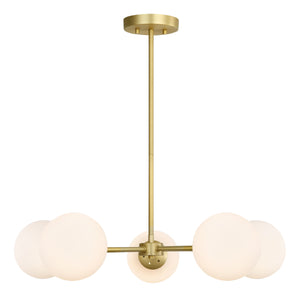 Brass/White