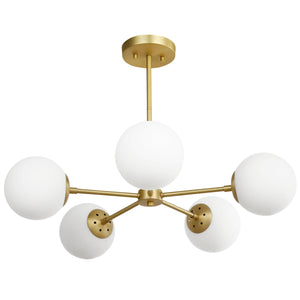 Brass/White