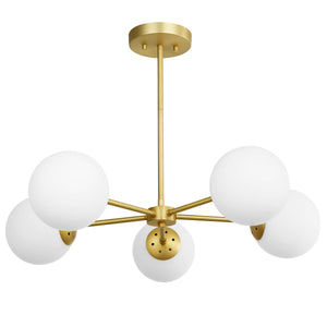 Brass/White