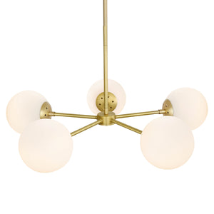 Brass/White